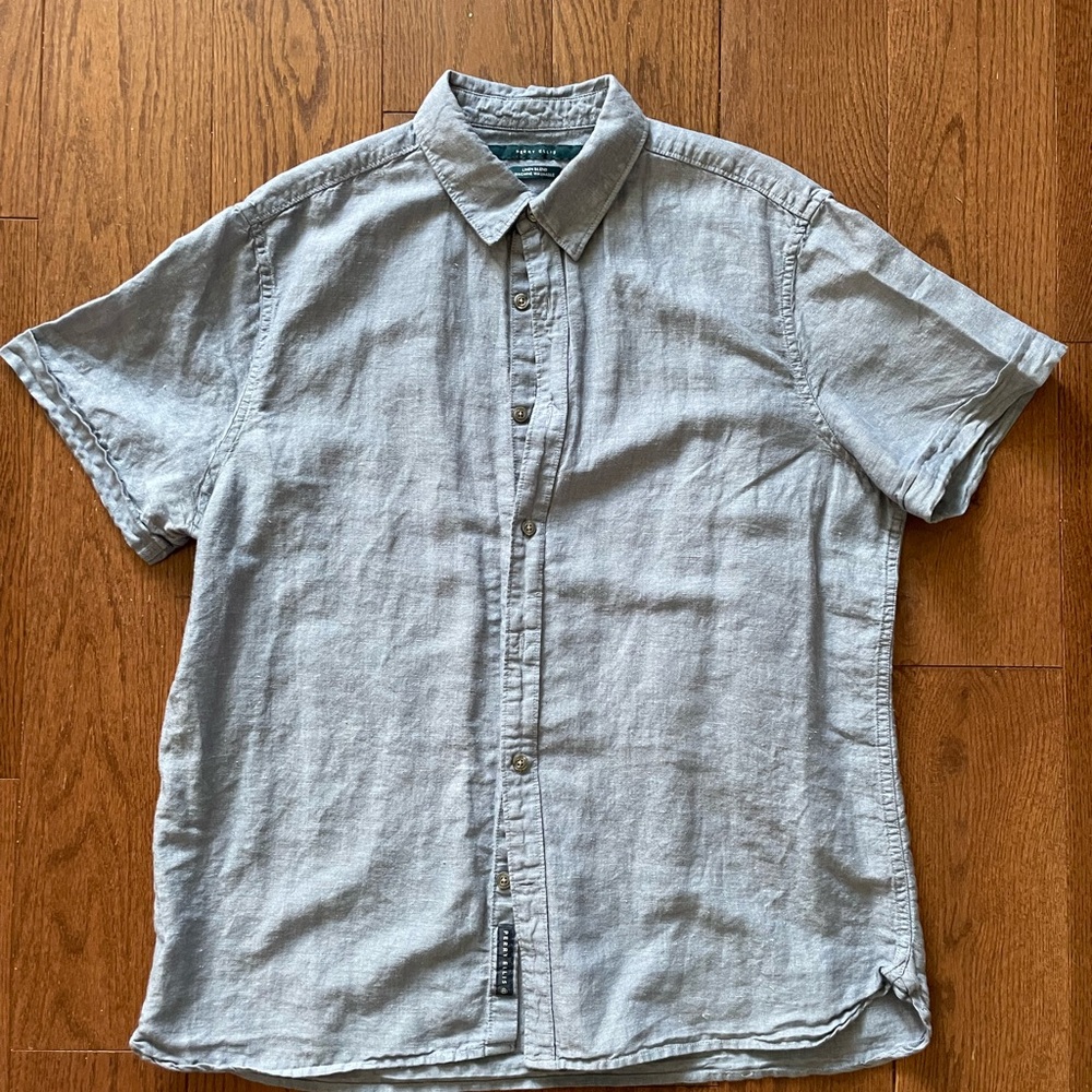 Men's Chambray Casual Shirt